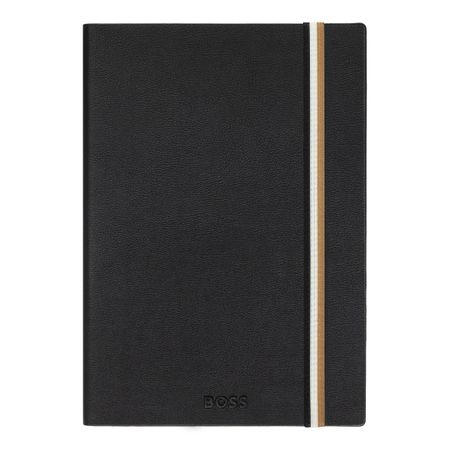 HNH321AP-3 BOSS Notebook A5 Iconic Black Plain