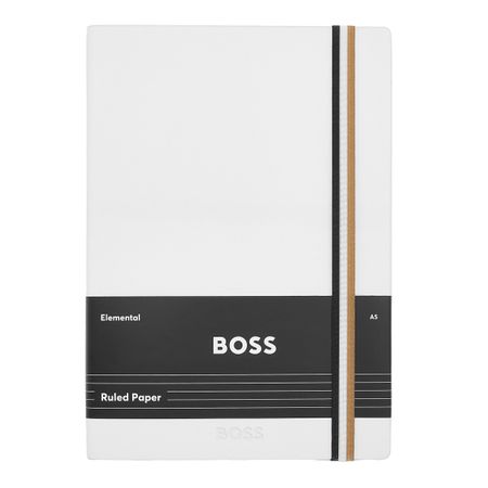HNH321WL-5 BOSS Notebook A5 Iconic White Lined