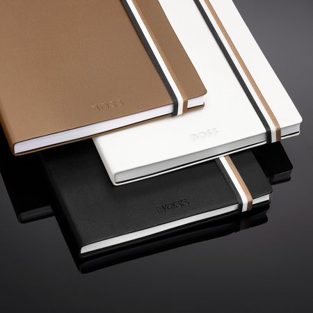 HNH321WL-8 BOSS Notebook A5 Iconic White Lined