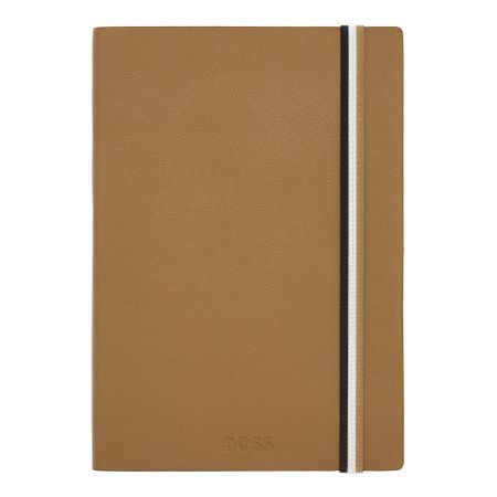 HNH321XP-3 BOSS Notebook A5 Iconic Camel Plain