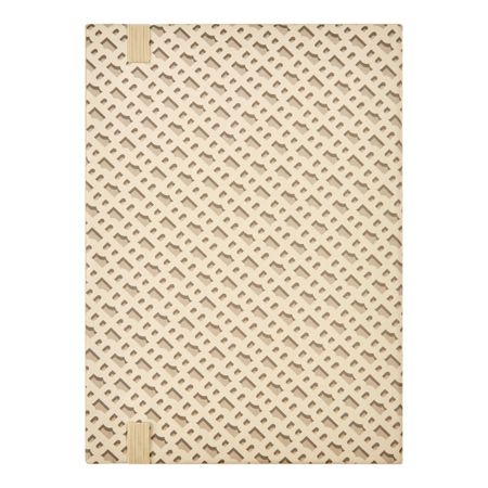 BOSS Notebook A5 Monogram Cream Lined
