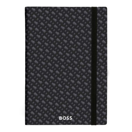 BOSS Notebook A5 Monogram Grey Lined