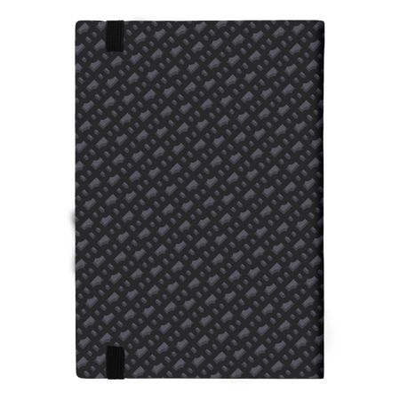 BOSS Notebook A5 Monogram Grey Lined