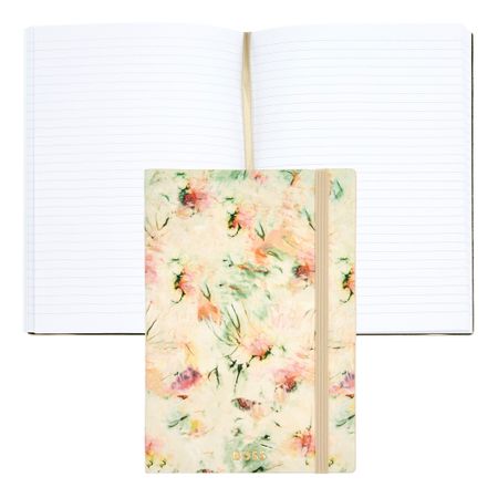BOSS Notebook A5 Tie-dye Flower Cream Lined