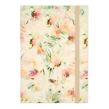BOSS Notebook A5 Tie-dye Flower Cream Lined