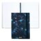 HNH418NL-1 BOSS Notebook A5 Tie-dye Flower Navy Lined