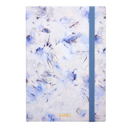 BOSS Notebook A5 Tie-dye Flower Violet Lined