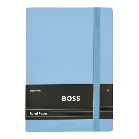 BOSS Notebook A5 Pastel Classic Light Blue Lined