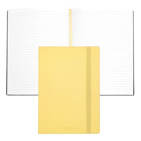 BOSS Notebook A5 Pastel Classic Light Yellow Lined