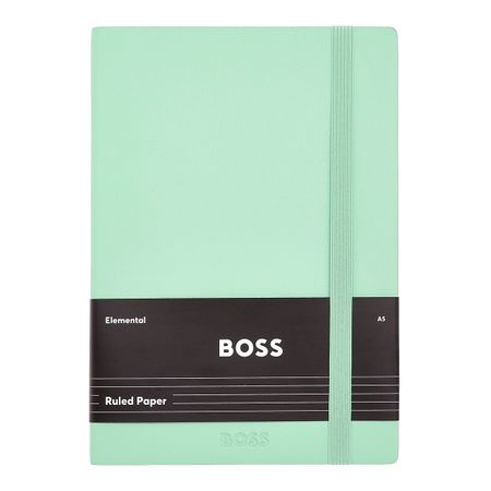 BOSS Notebook A5 Pastel Classic Light Green Lined
