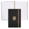 HNH612AL-1 BOSS Notebook A5 Varsity Black Lined