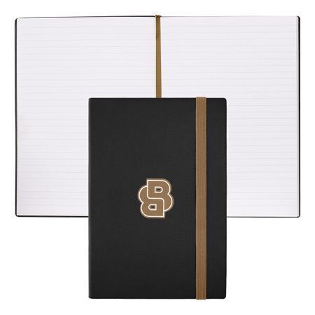BOSS Notebook A5 Varsity Black Lined