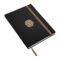 HNH612AL-2 BOSS Notebook A5 Varsity Black Lined