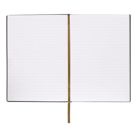 HNH612AL-4 BOSS Notebook A5 Varsity Black Lined