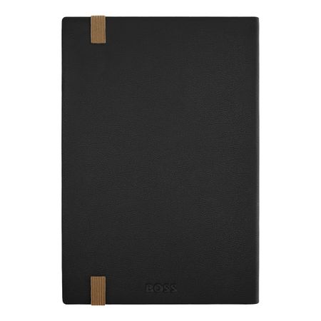 HNH612AL-6 BOSS Notebook A5 Varsity Black Lined