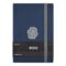 HNH612NL-5 BOSS Notebook A5 Varsity Navy Lined