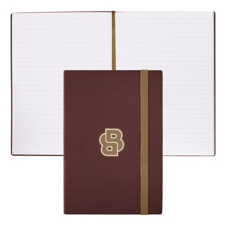 BOSS Notebook A5 Varsity Burgundy Lined