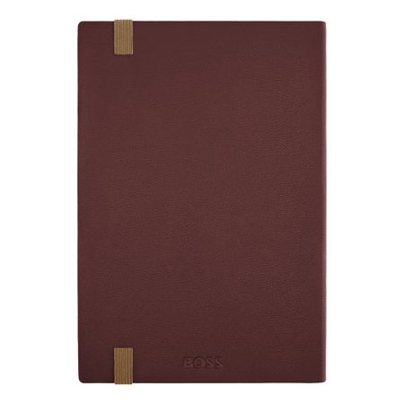 HNH612RL-6 BOSS Notebook A5 Varsity Burgundy Lined