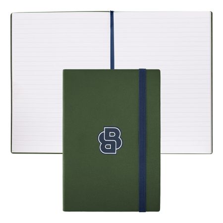 BOSS Notebook A5 Varsity Forest Green Lined