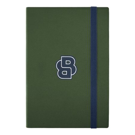 HNH612TL-3 BOSS Notebook A5 Varsity Forest Green Lined
