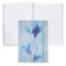 HNH623ML-1 BOSS Notebook A5 Holographic Flower Light Blue Lined