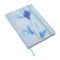 HNH623ML-2 BOSS Notebook A5 Holographic Flower Light Blue Lined
