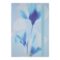 HNH623ML-3 BOSS Notebook A5 Holographic Flower Light Blue Lined