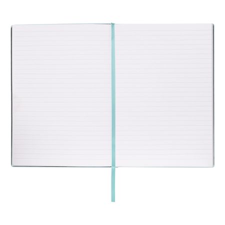HNH623ML-4 BOSS Notebook A5 Holographic Flower Light Blue Lined