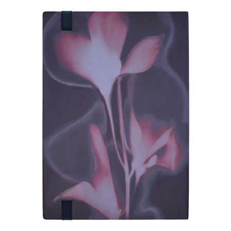 HNH623NL-6 BOSS Notebook A5 Holographic Flower Navy Lined