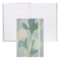 BOSS Notebook A5 Holographic Flower Light Green Lined