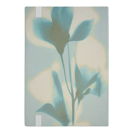 BOSS Notebook A5 Holographic Flower Light Green Lined