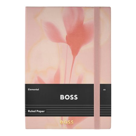 HNH623XL-5 BOSS Notebook A5 Holographic Flower Nude Lined