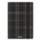 HNH624AL-3 BOSS Notebook A5 Checkered Black Lined