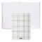 HNH624FL-1 BOSS Notebook A5 Checkered White Lined
