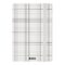 HNH624FL-3 BOSS Notebook A5 Checkered White Lined