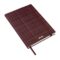 HNH624RL-2 BOSS Notebook A5 Checkered Burgundy Lined