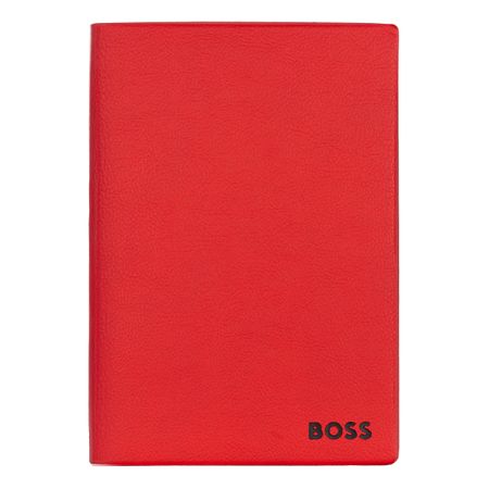 BOSS Notebook A6 Essential Red Lined