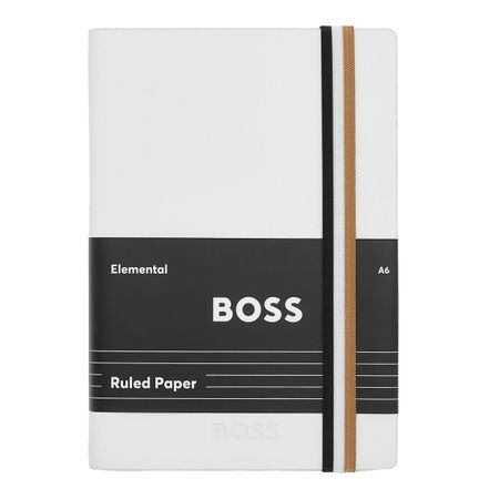 HNM421WL-5 BOSS Notebook A6 Iconic White Lined