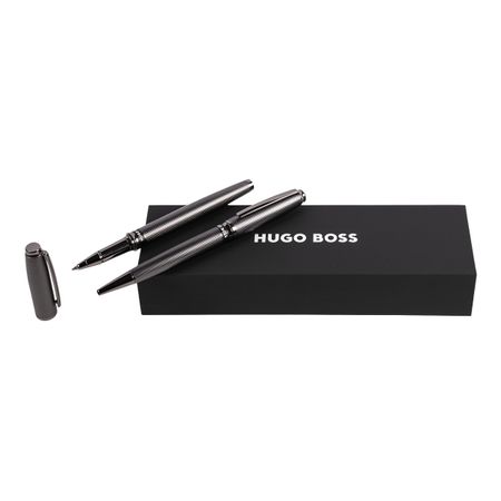 HUGO BOSS Set Stream Gun (ballpoint pen & rollerball pen)