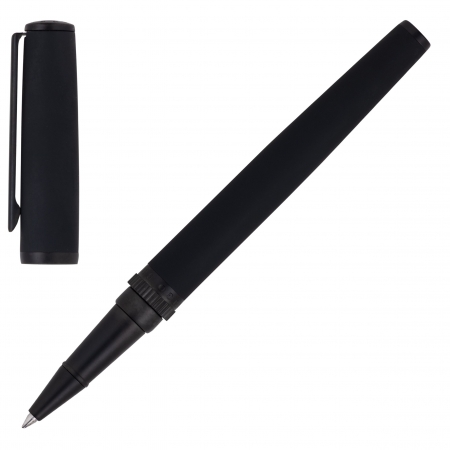 HSC0745A-3 HUGO BOSS Rollerball pen Gear Matrix Black