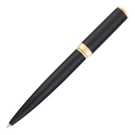 HUGO BOSS Ballpoint pen Arche Double B Black & Gold