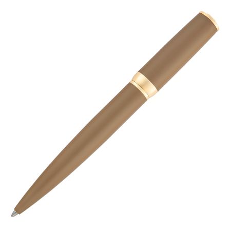 HUGO BOSS Ballpoint pen Arche Double B Camel