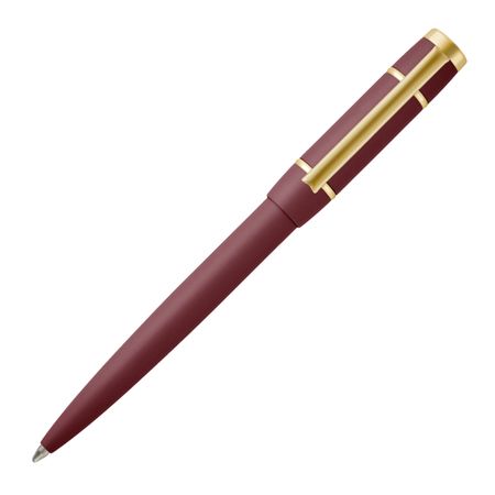 HSC6164R-3 HUGO BOSS Ballpoint pen Rive Signature Lady Burgundy