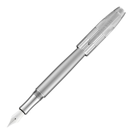 HUGO BOSS Fountain pen Striato Chrome