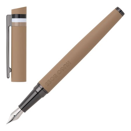 HUGO BOSS Fountain pen Loop Camel Iconic