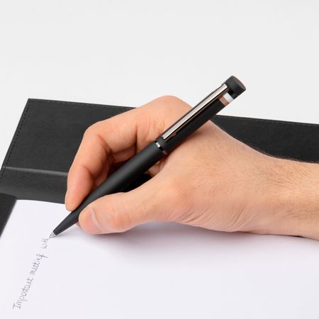 HUGO BOSS Ballpoint pen Loop Black Iconic