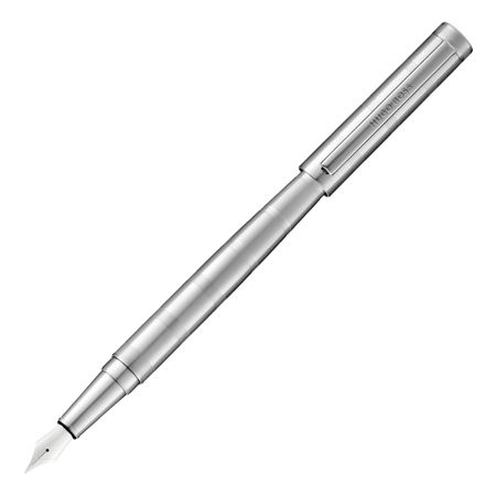 HSH6852B-4 HUGO BOSS Fountain pen Loop Stripes Chrome