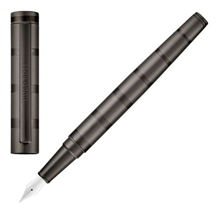 HUGO BOSS Fountain pen Loop Stripes Gun