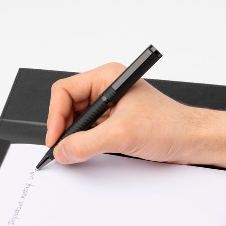 HUGO BOSS Fountain pen Formation Herringbone Gun