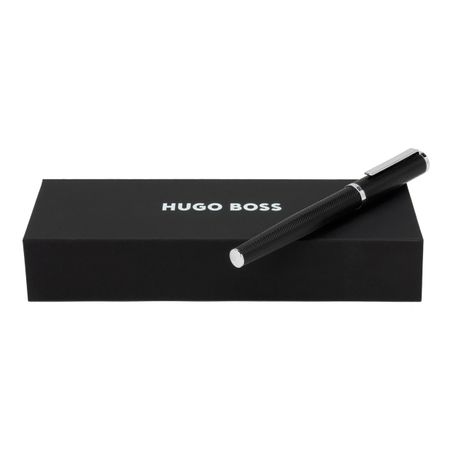 HUGO BOSS Rollerball pen Formation Herringbone Chrome